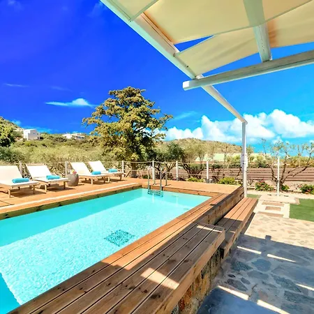 Villa Cretan Heated Pool