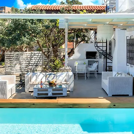 Cretan Heated Pool Villa Agios Nikolaos (Crete)